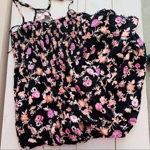 🍀 Band of Gypsies Tropical Floral Jumpsuit